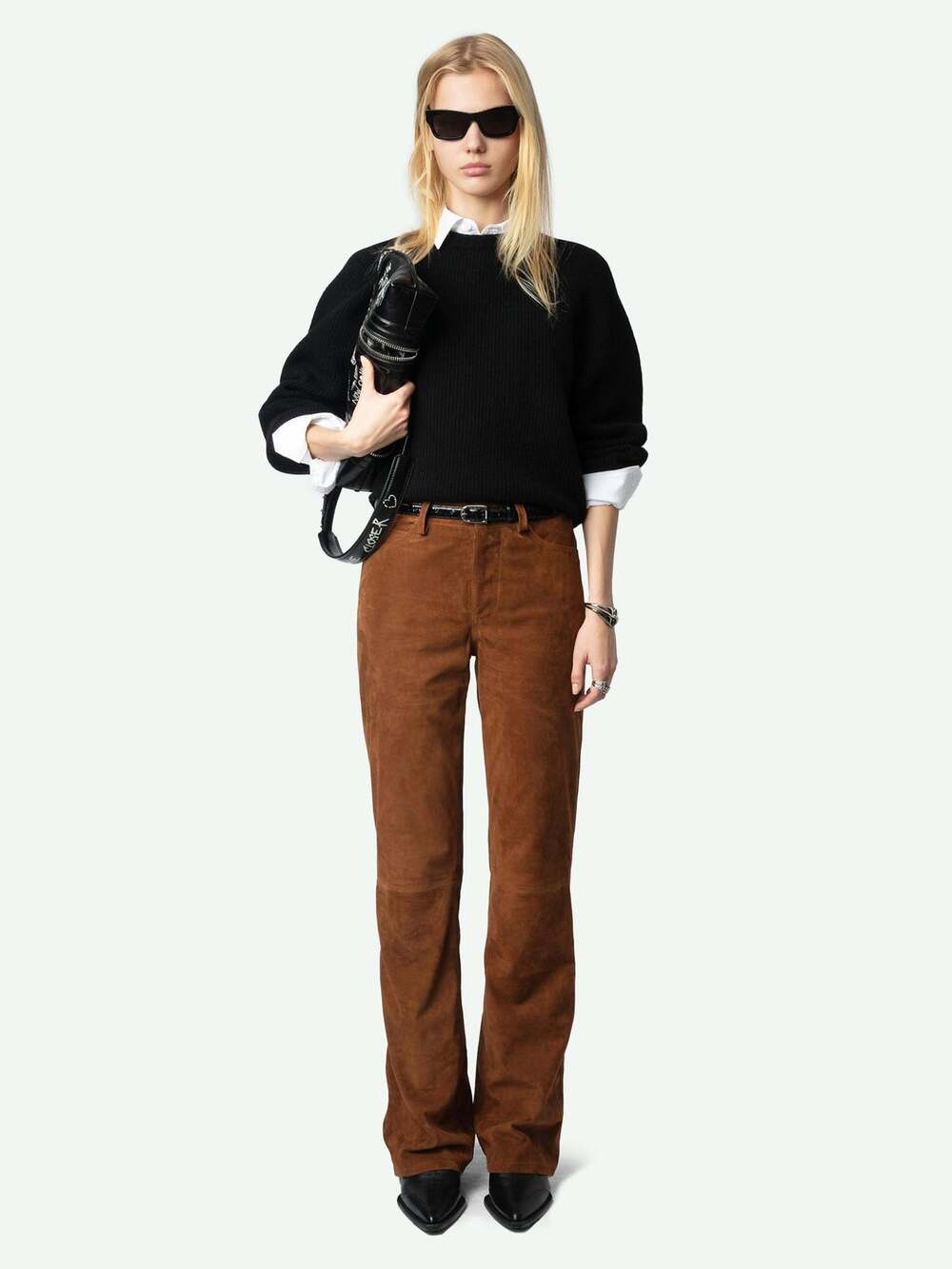 NWT Zadig and Voltaire Moris Wews Cashmere/Wool Sweater Size S